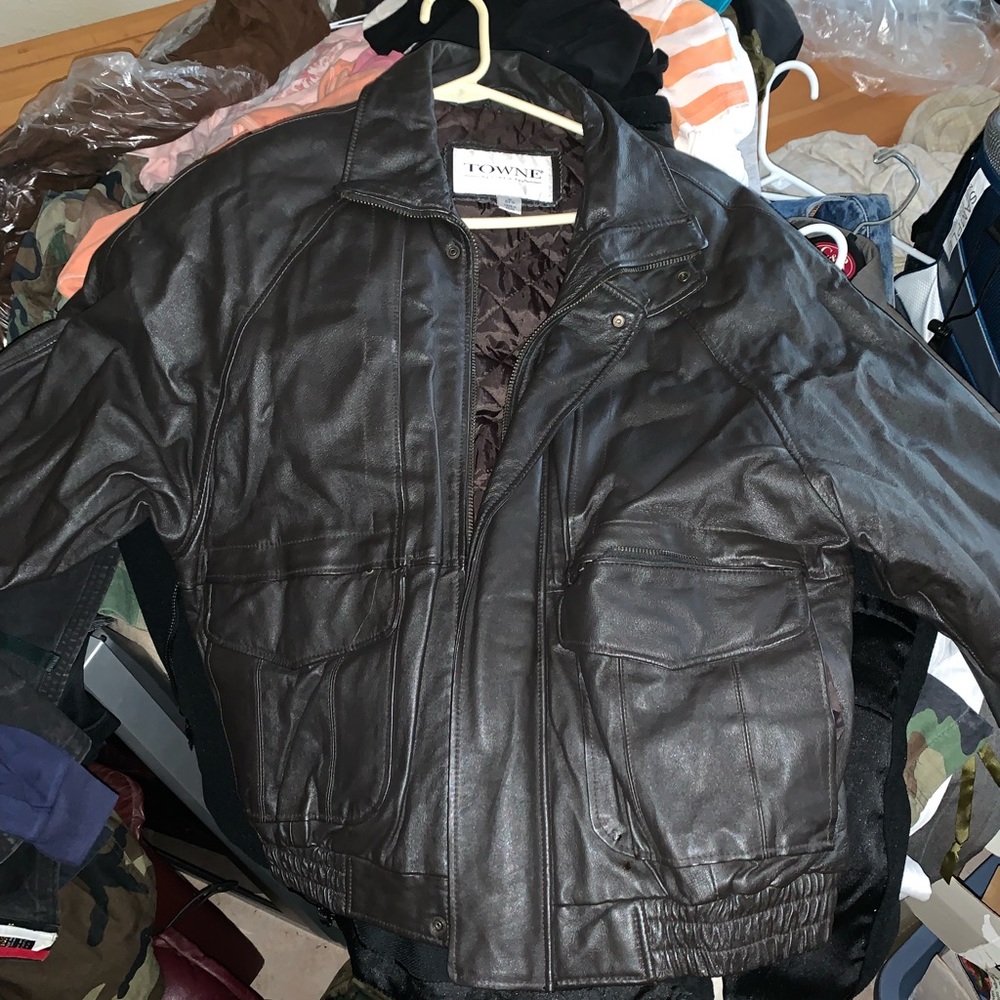 Towne Leather Jacket